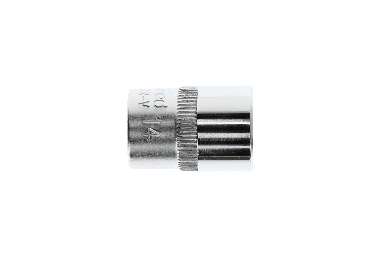 R51001404 - Vaso 3/8", hexagonal, 14 mm L=28 mm - Ferrotecnia