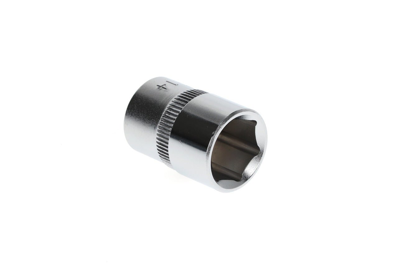 R51001404 - Vaso 3/8", hexagonal, 14 mm L=28 mm - Ferrotecnia
