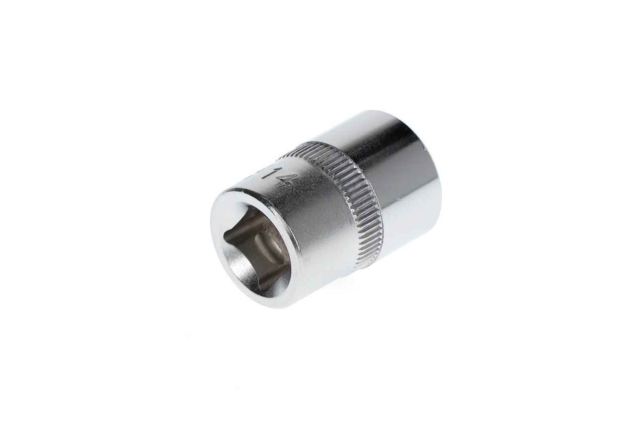 R51001404 - Vaso 3/8", hexagonal, 14 mm L=28 mm - Ferrotecnia