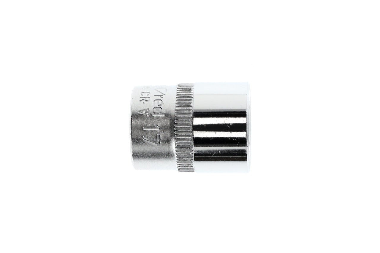 R51001704 - Vaso 3/8", hexagonal, 17 mm L=30 mm - Ferrotecnia