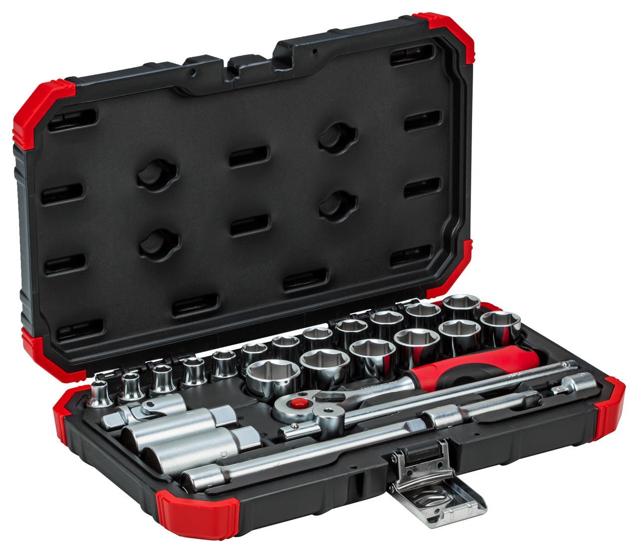 R59003026 - Juego de llaves de vaso 3/8" 6 - 24 mm, 26 piezas - Ferrotecnia