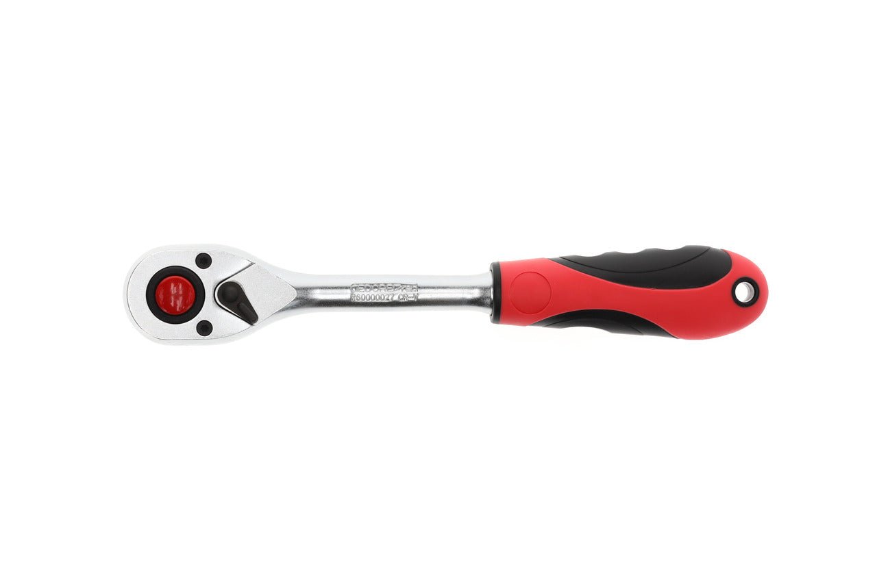 R60000027 - Carraca reversible de 1/2" con mango de 2 componentes - Ferrotecnia
