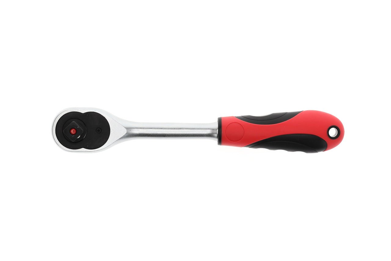 R60000027 - Carraca reversible de 1/2" con mango de 2 componentes - Ferrotecnia
