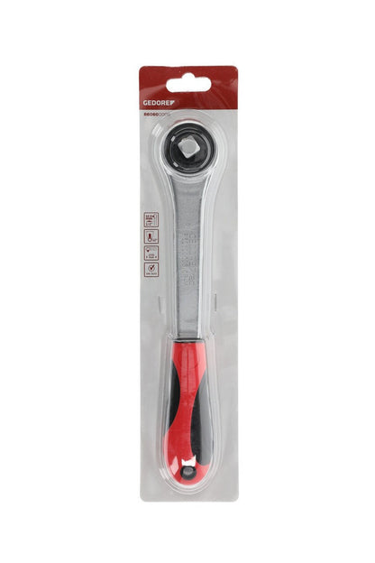 R60600006 - Carraca de cuadradillo pasante de 1/2" - Ferrotecnia