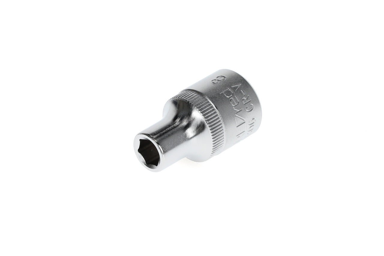 R61000806 - Vaso 1/2", hexagonal, 8 mm L=38 mm - Ferrotecnia