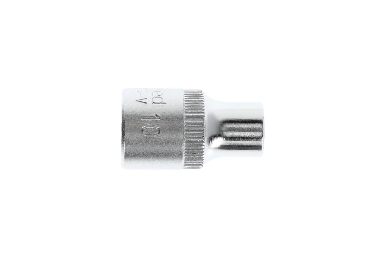 R61001006 - Vaso 1/2", hexagonal, 10 mm L=38 mm - Ferrotecnia