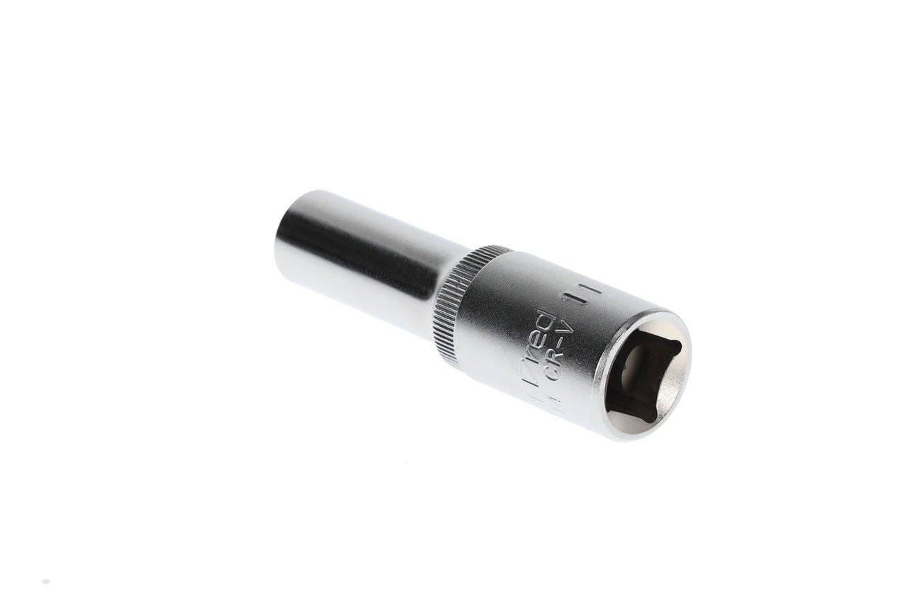 R61001114 - Vaso 1/2", hexagonal, 11 mm L=77 mm - Ferrotecnia