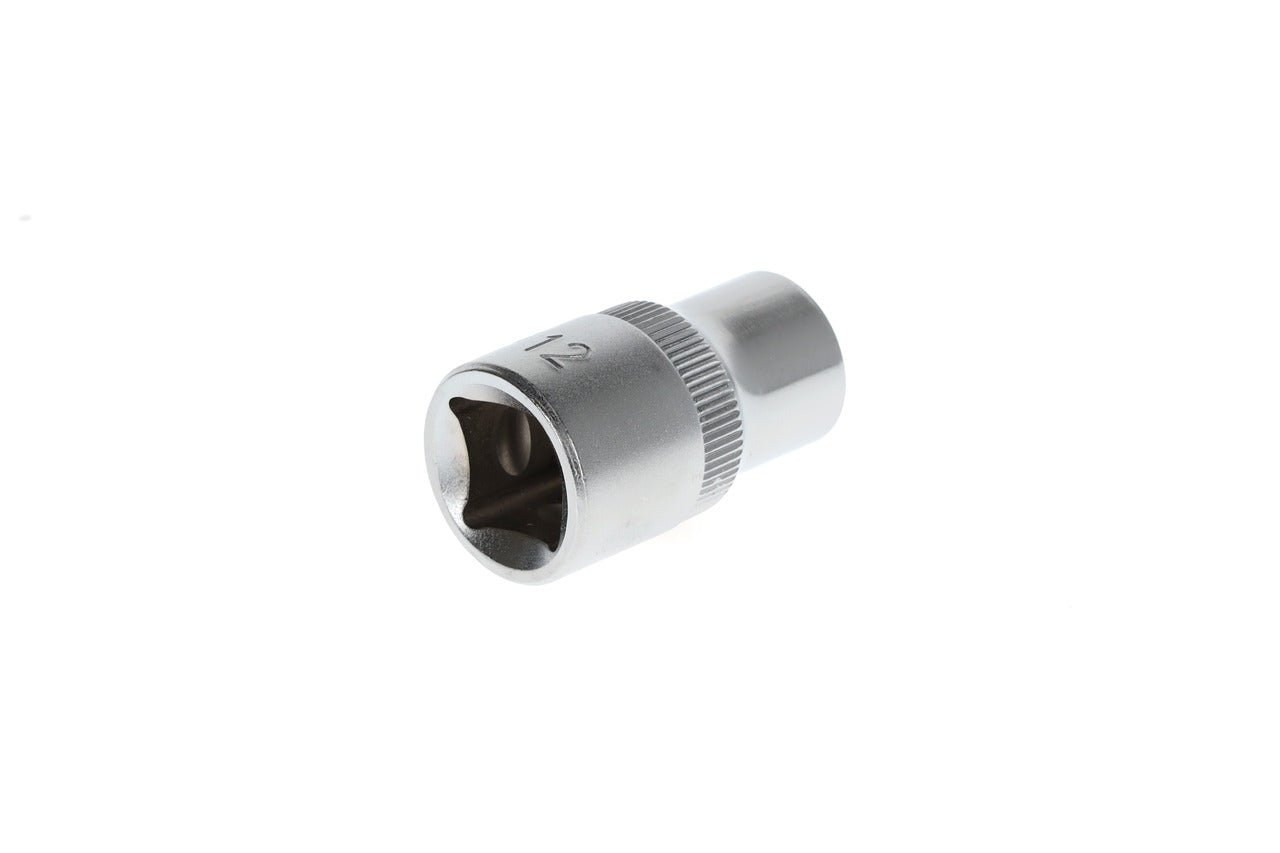R61001206 - Vaso 1/2", hexagonal, 12 mm L=38 mm - Ferrotecnia