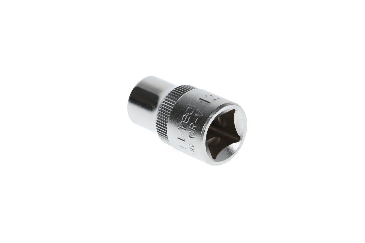 R61001206 - Vaso 1/2", hexagonal, 12 mm L=38 mm - Ferrotecnia