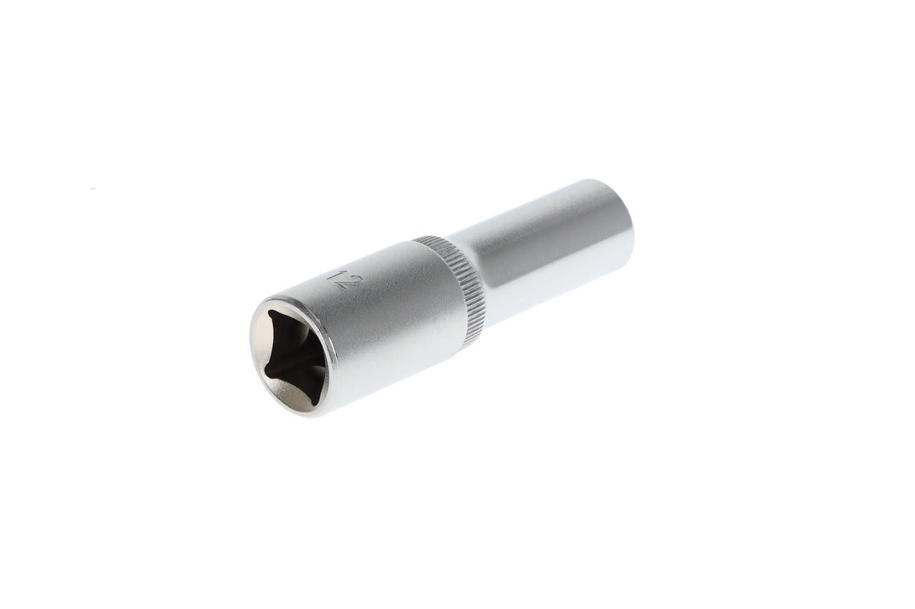 R61001214 - Vaso 1/2", hexagonal, 12 mm L=77 mm - Ferrotecnia