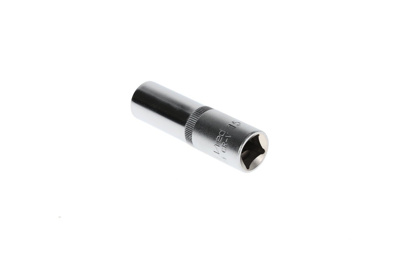 R61001514 - Vaso 1/2", hexagonal, 15 mm L=77 mm - Ferrotecnia