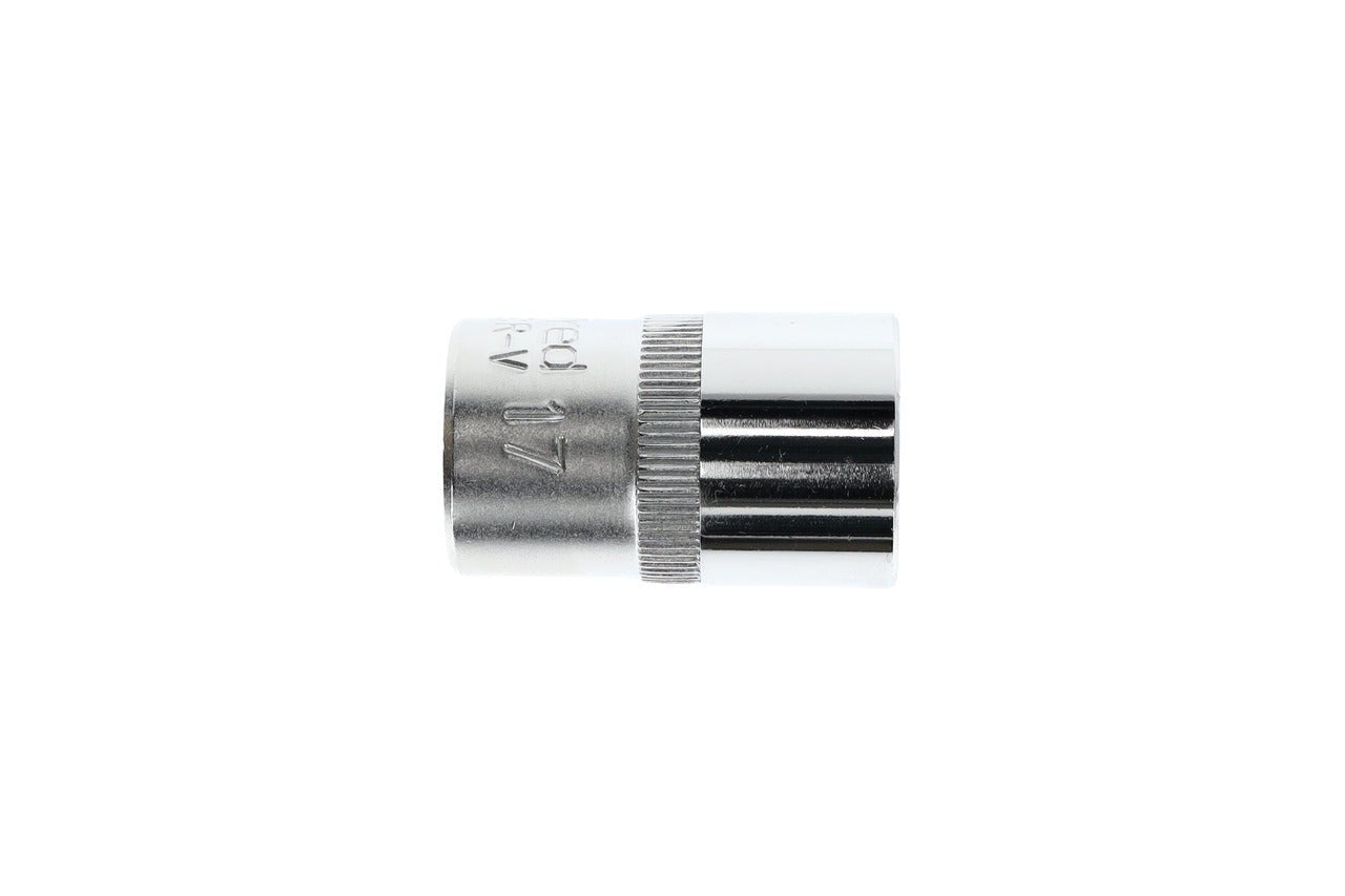 R61001706 - Vaso 1/2", hexagonal, 17 mm L=38 mm - Ferrotecnia