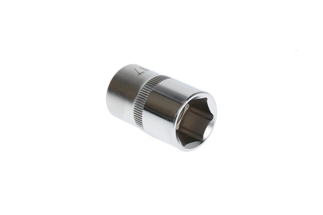 R61001706 - Vaso 1/2", hexagonal, 17 mm L=38 mm - Ferrotecnia
