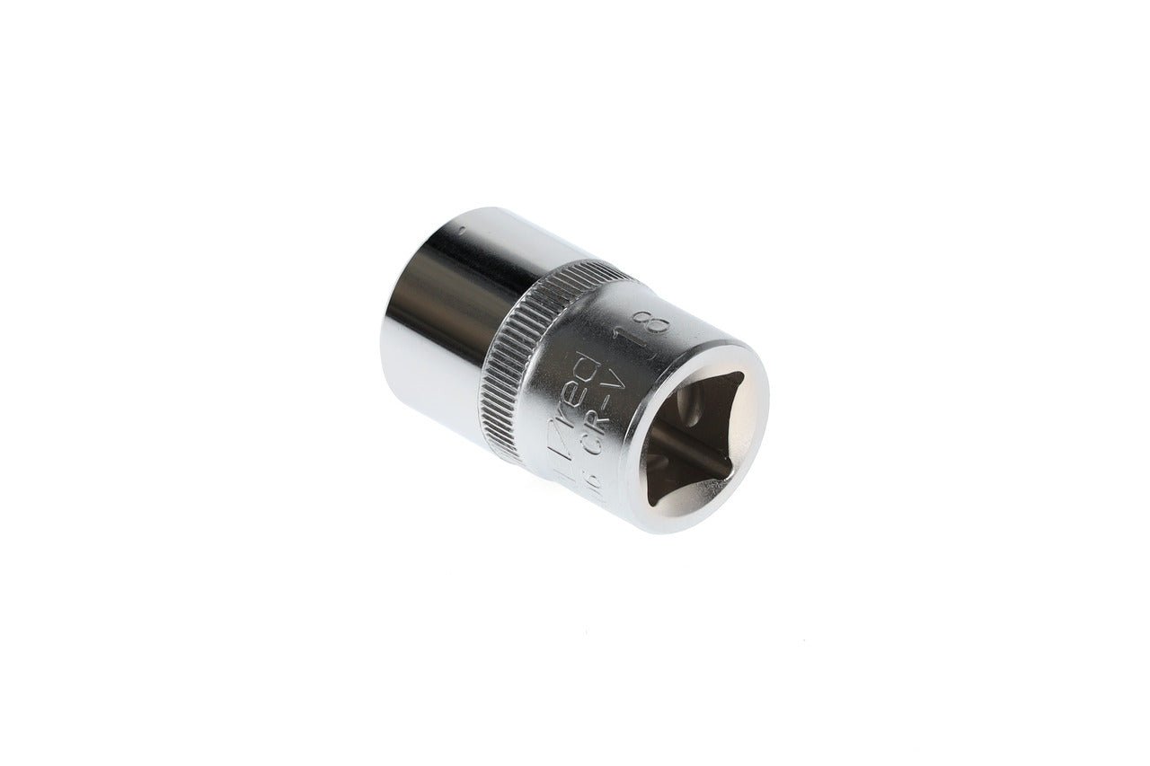 R61001806 - Vaso 1/2", hexagonal, 18 mm L=38 mm - Ferrotecnia