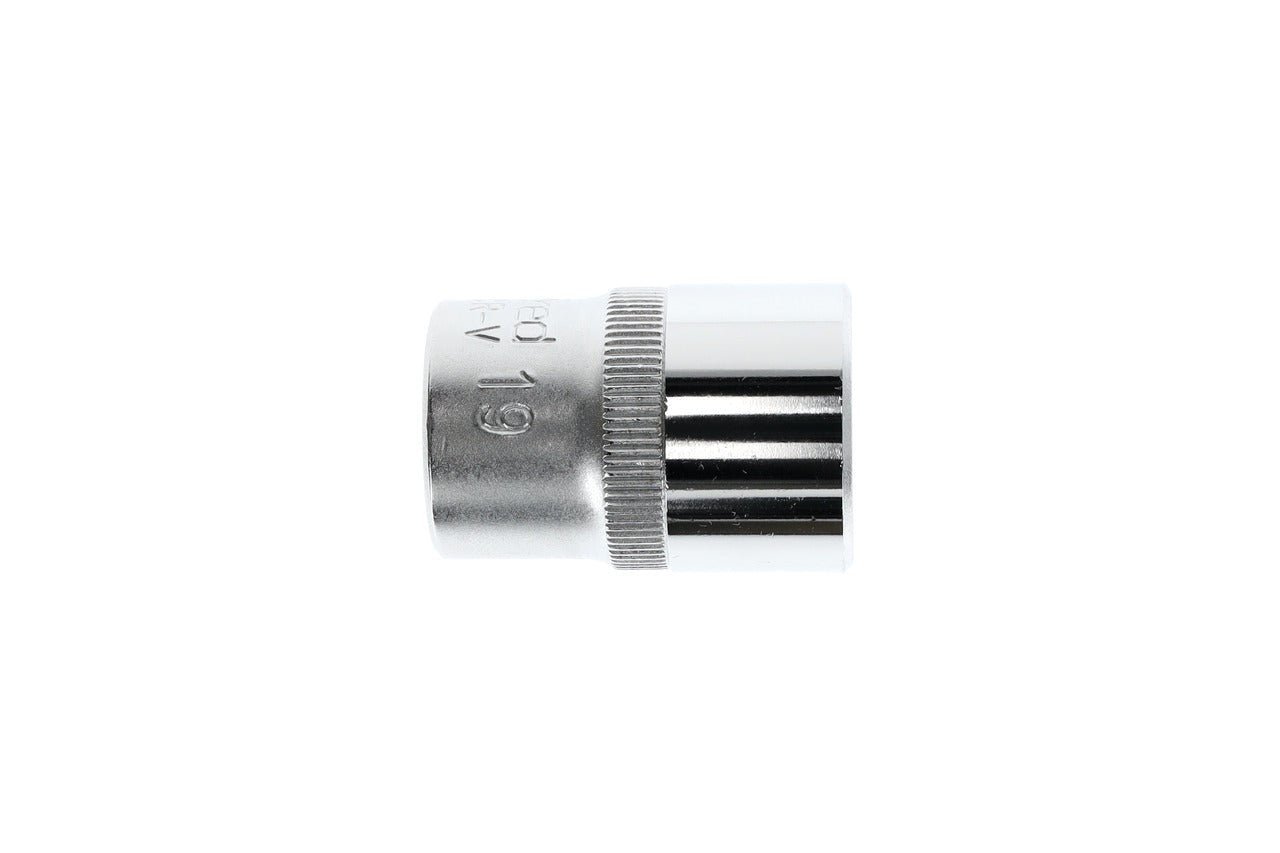 R61001906 - Vaso 1/2", hexagonal, 19 mm L=38 mm - Ferrotecnia