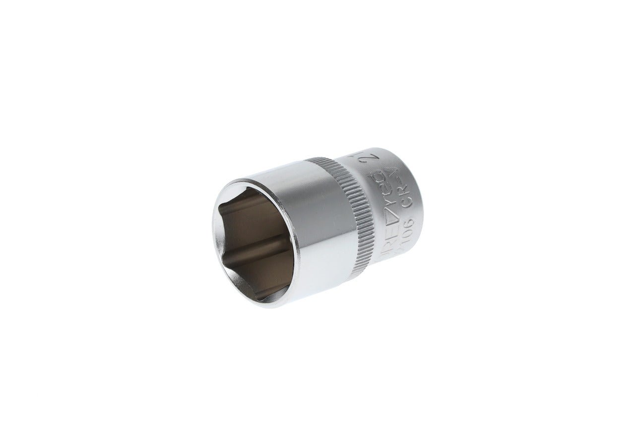 R61002106 - Vaso 1/2", hexagonal, 21 mm L=38 mm - Ferrotecnia