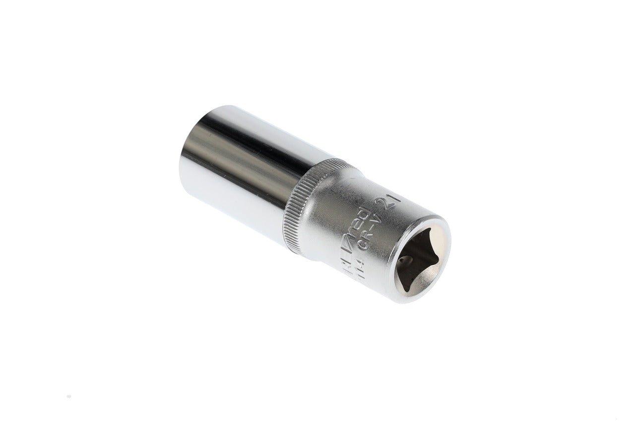 R61002114 - Vaso 1/2", hexagonal, 21 mm L=77 mm - Ferrotecnia