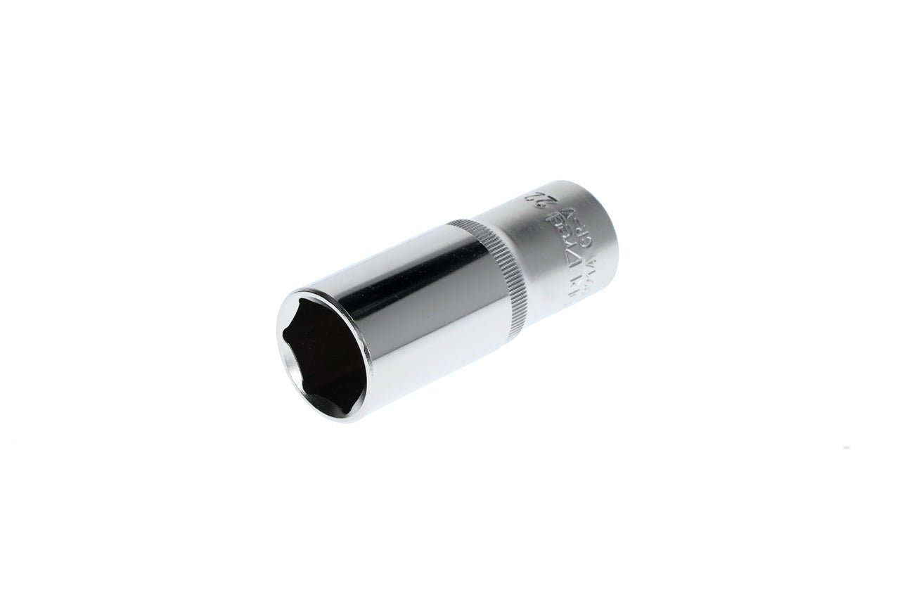 R61002214 - Vaso 1/2", hexagonal, 22 mm L=77 mm - Ferrotecnia