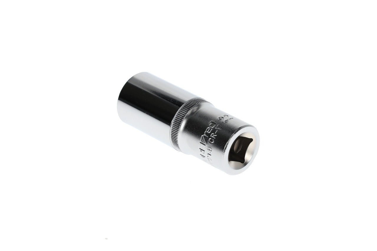 R61002214 - Vaso 1/2", hexagonal, 22 mm L=77 mm - Ferrotecnia