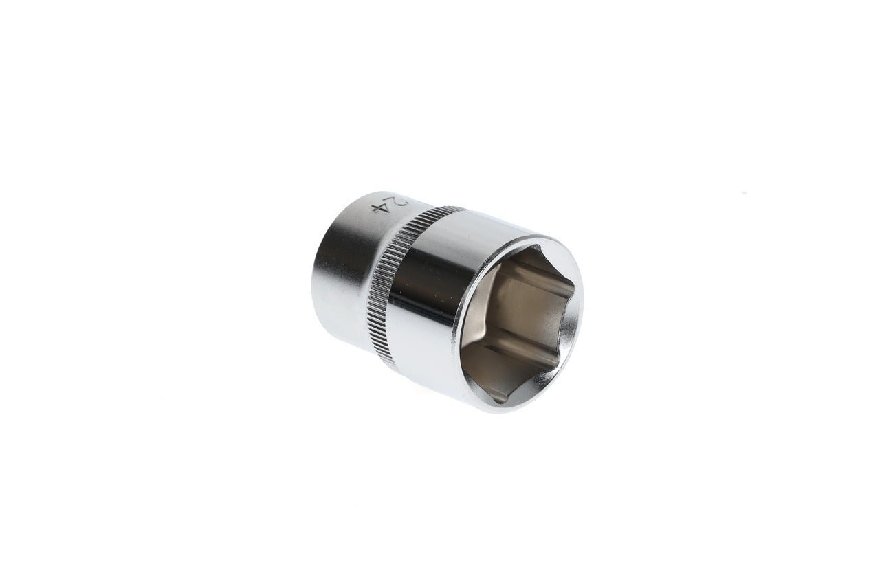 R61002406 - Vaso 1/2", hexagonal, 24 mm L=38 mm - Ferrotecnia