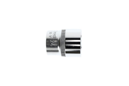 R61002406 - Vaso 1/2", hexagonal, 24 mm L=38 mm - Ferrotecnia