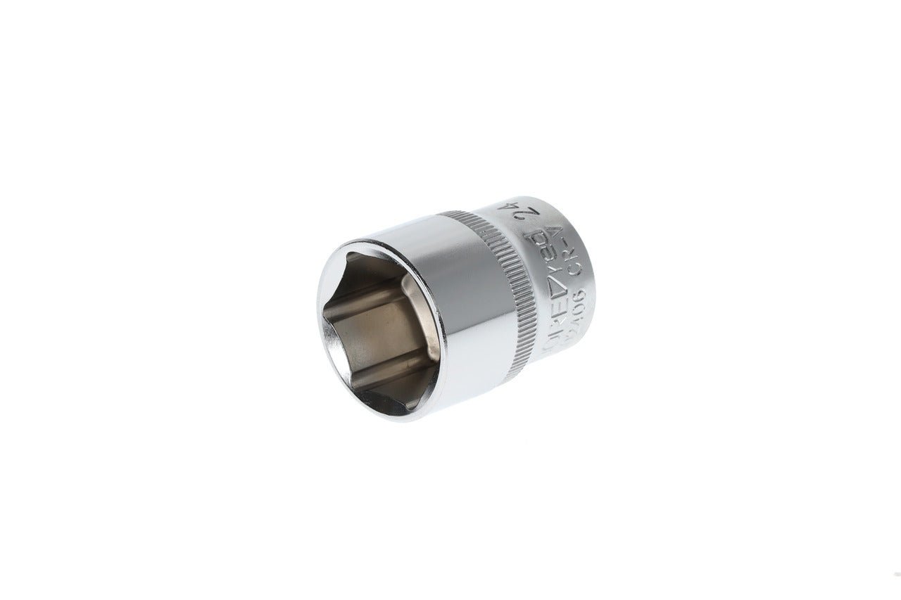 R61002406 - Vaso 1/2", hexagonal, 24 mm L=38 mm - Ferrotecnia