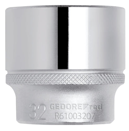 R61003007 - Vaso 1/2", hexagonal, 30 mm L=42 mm - Ferrotecnia