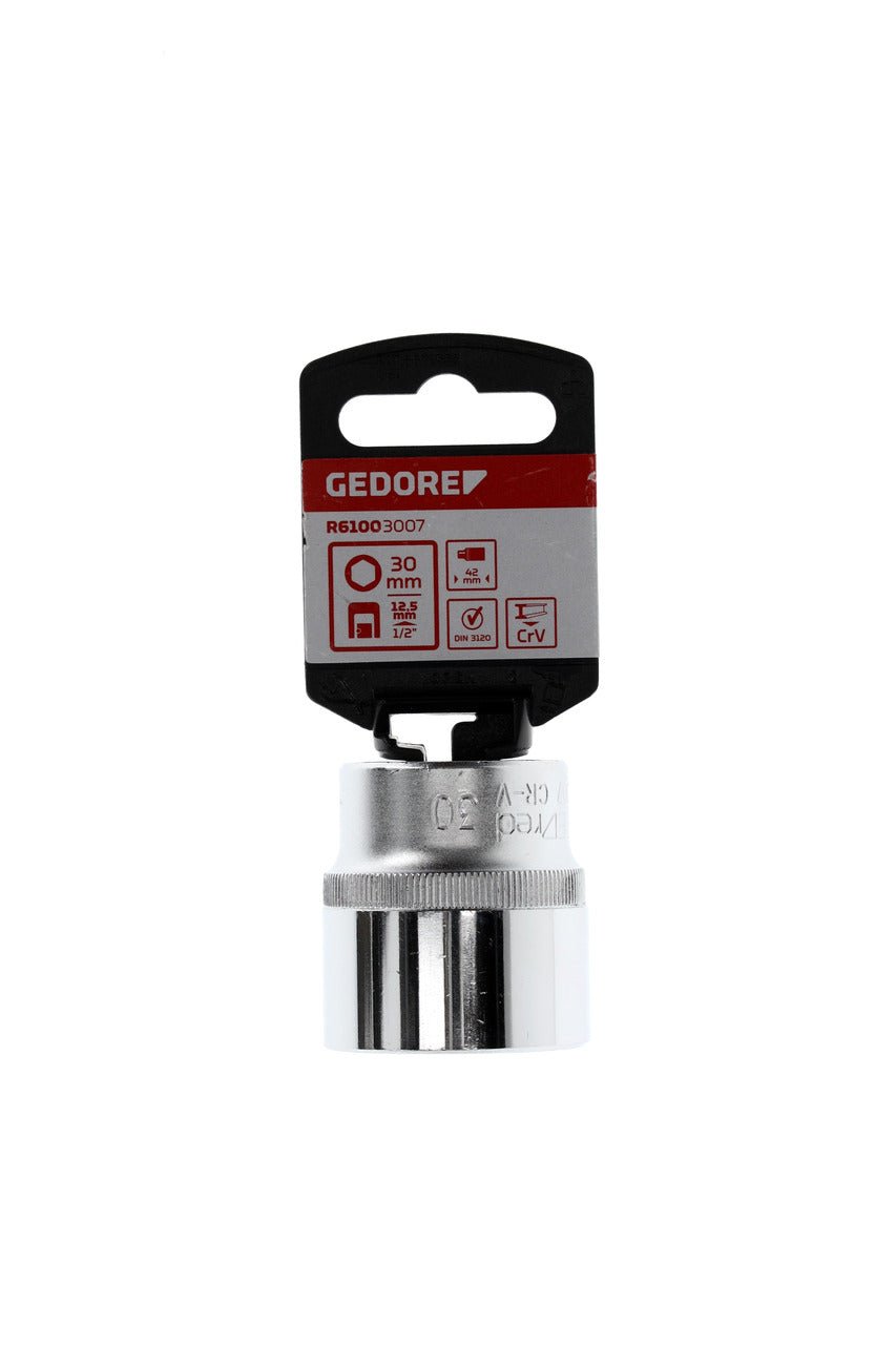 R61003007 - Vaso 1/2", hexagonal, 30 mm L=42 mm - Ferrotecnia