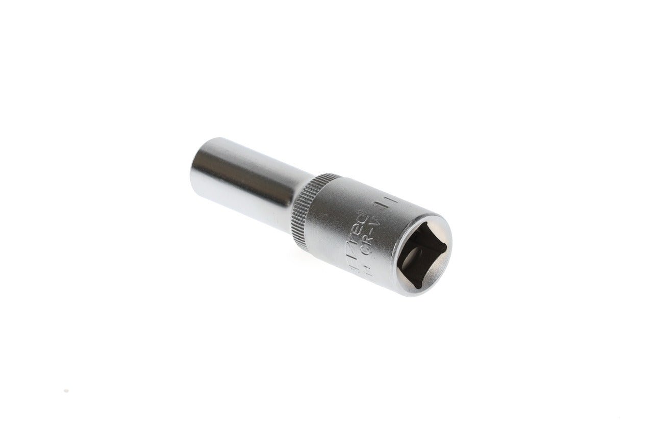 R61101114 - Vaso 1/2", bi-hexagonal, 11 mm L=77 mm - Ferrotecnia