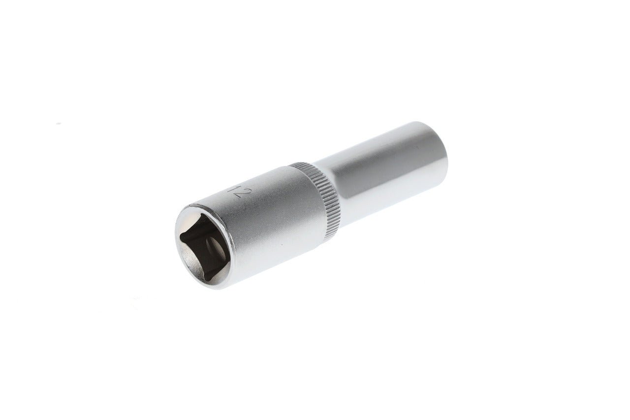 R61101214 - Vaso 1/2", bi - hexagonal, 12 mm L=77 mm - Ferrotecnia