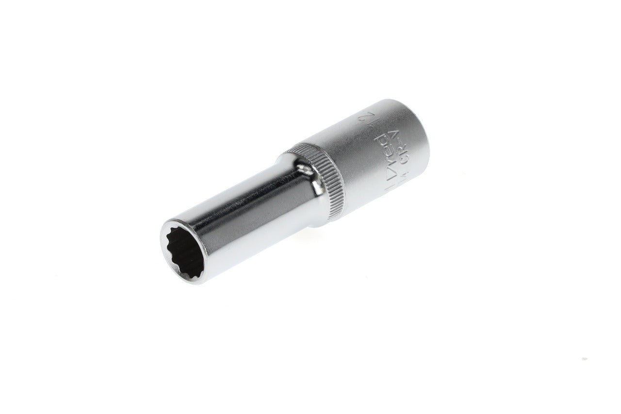 R61101214 - Vaso 1/2", bi - hexagonal, 12 mm L=77 mm - Ferrotecnia