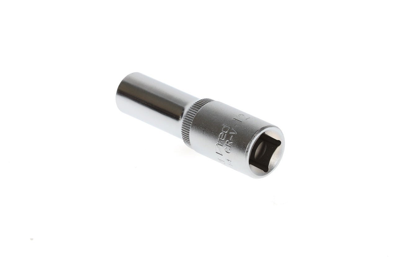 R61101214 - Vaso 1/2", bi - hexagonal, 12 mm L=77 mm - Ferrotecnia
