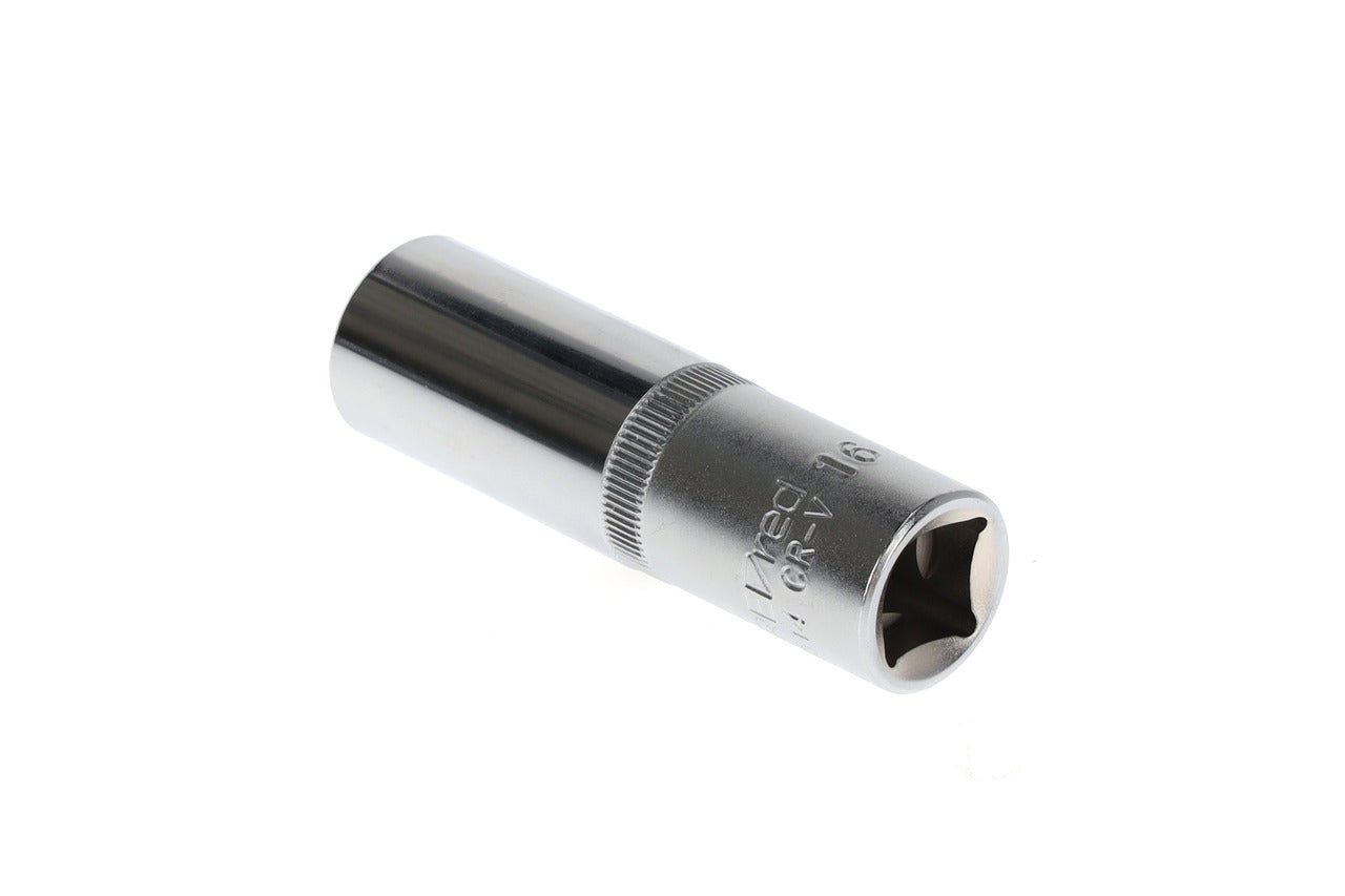 R61101614 - Vaso 1/2", bi - hexagonal, 16 mm L=77 mm - Ferrotecnia