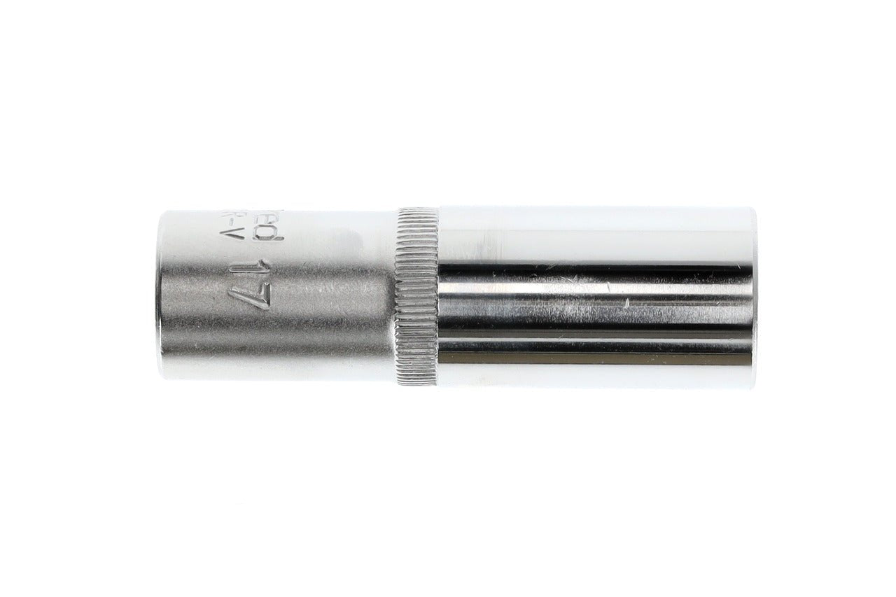 R61101714 - Vaso 1/2", bi - hexagonal, 17 mm L=77 mm - Ferrotecnia