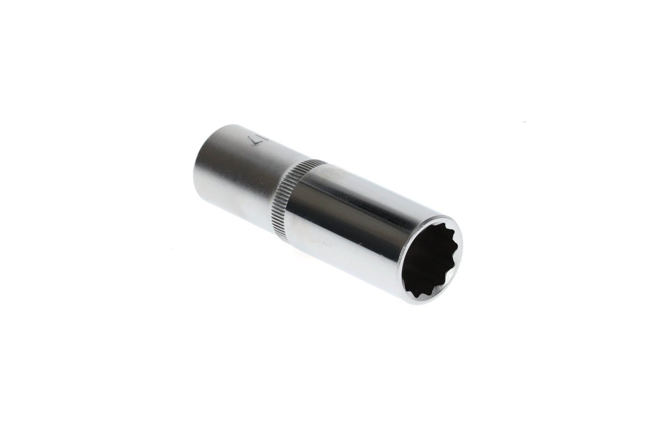 R61101714 - Vaso 1/2", bi - hexagonal, 17 mm L=77 mm - Ferrotecnia