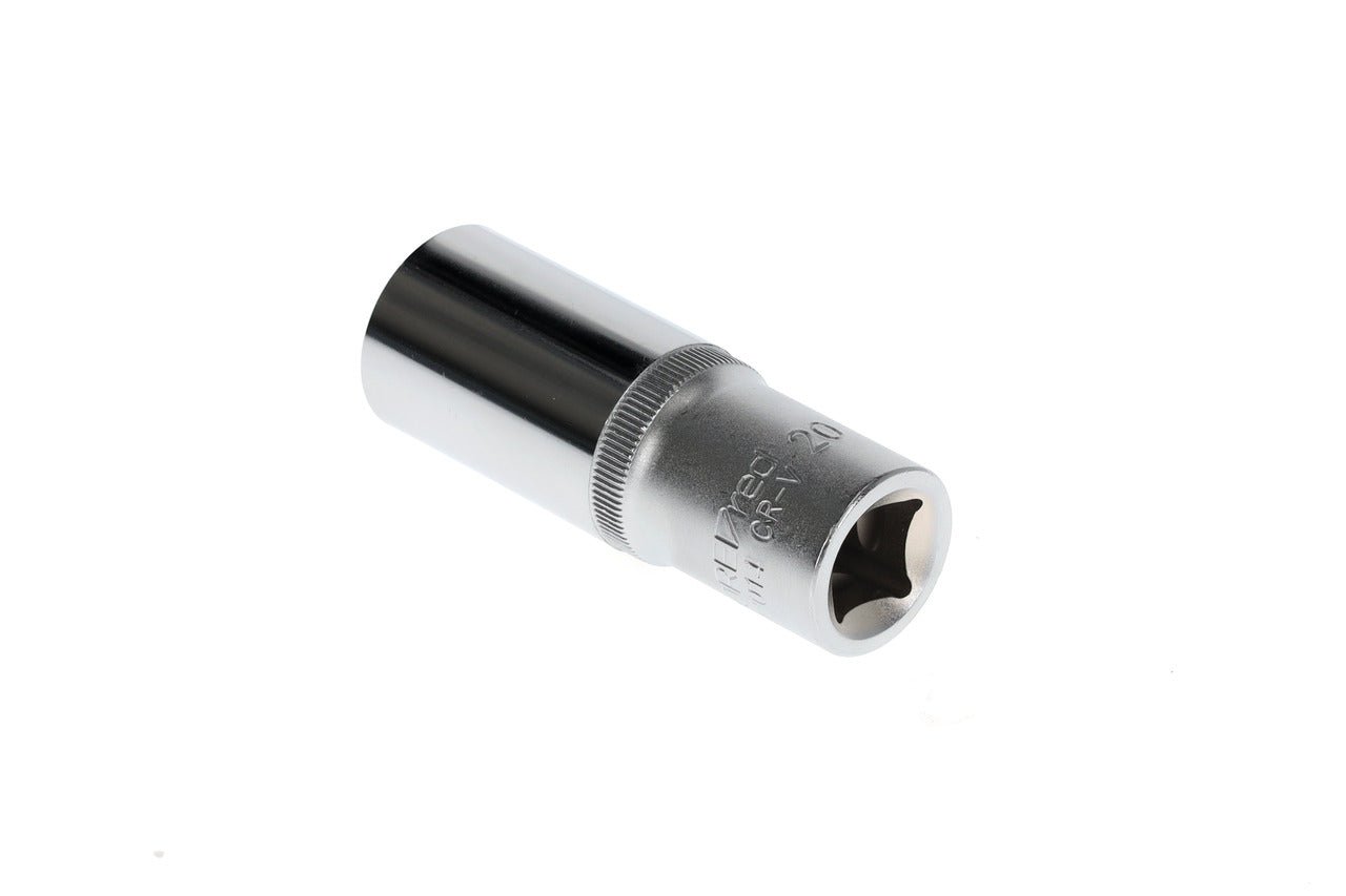 R61102014 - Vaso 1/2", bi - hexagonal, 20 mm L=77 mm - Ferrotecnia