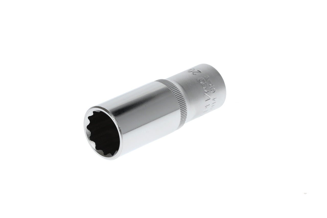 R61102014 - Vaso 1/2", bi - hexagonal, 20 mm L=77 mm - Ferrotecnia