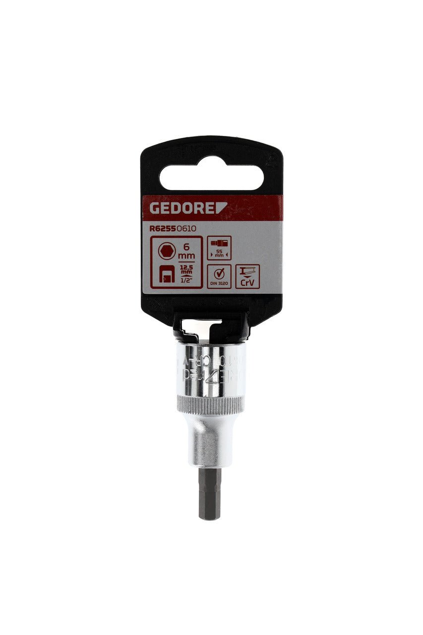 R62550610 - Vaso destornillador 1/2" 6 mm L=55 mm - Ferrotecnia