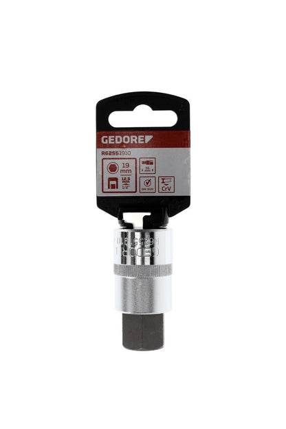 R62551910 - Vaso destornillador 1/2" 19 mm L=55 mm - Ferrotecnia