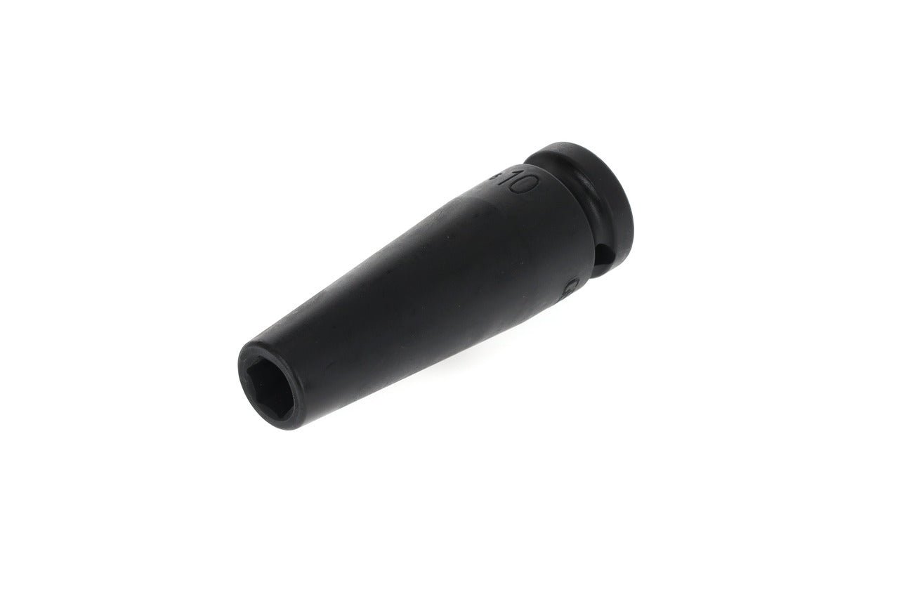 R63001016 - Vaso de impacto 1/2", hexagonal, 10 mm L=85 mm - Ferrotecnia