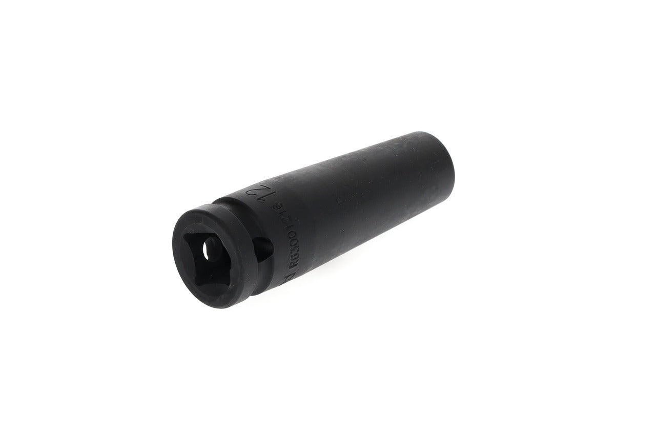 R63001216 - Vaso de impacto 1/2", hexagonal, 12 mm L=85 mm - Ferrotecnia
