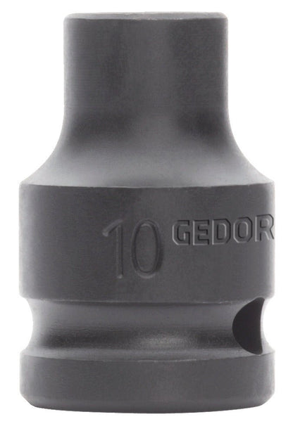 R63001706 - Vaso de impacto 1/2", hexagonal, 17 mm L=38 mm - Ferrotecnia