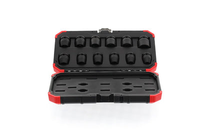R63003012 - Juego de 12 vasos de impacto de 1/2" - Ferrotecnia