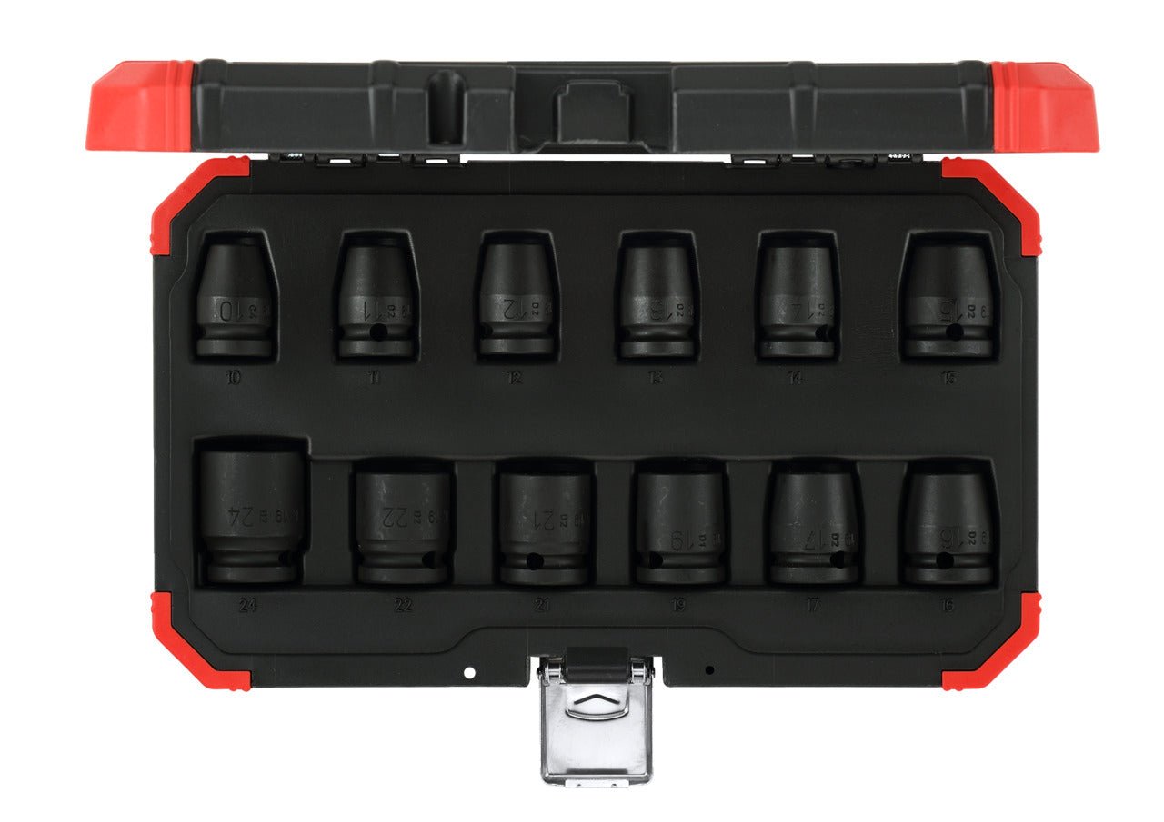 R63003012 - Juego de 12 vasos de impacto de 1/2" - Ferrotecnia