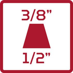 R67131002 - Juego de piezas reductoras y ampliadoras, 6 en 1, 2 piezas - Ferrotecnia
