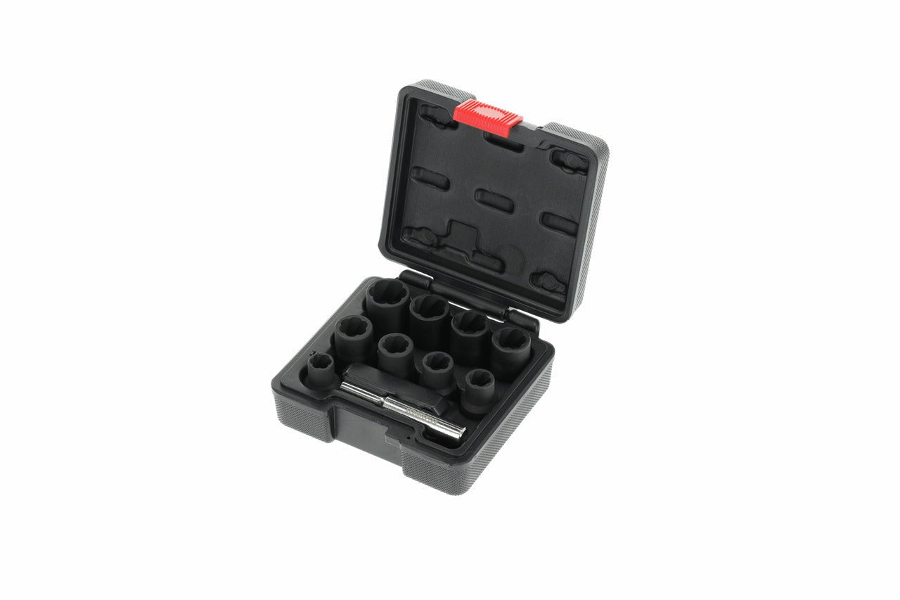 R68003010 - Extractor de ranura helicoidal 1/2", 10 - 19 mm, 10 piezas - Ferrotecnia