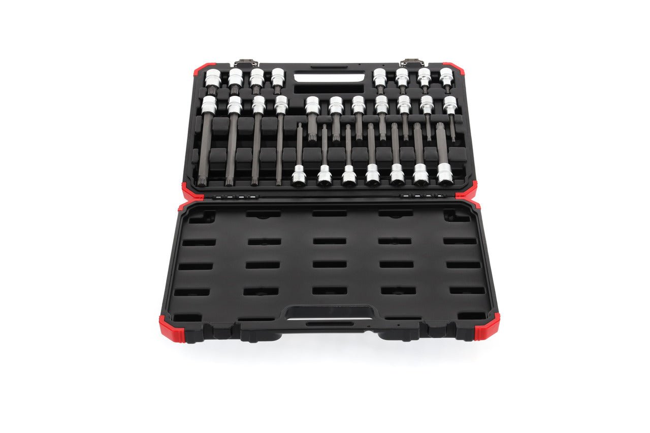 R68003026 - Juego de vasos destornillador de 1/2" XZN, 26 piezas - Ferrotecnia