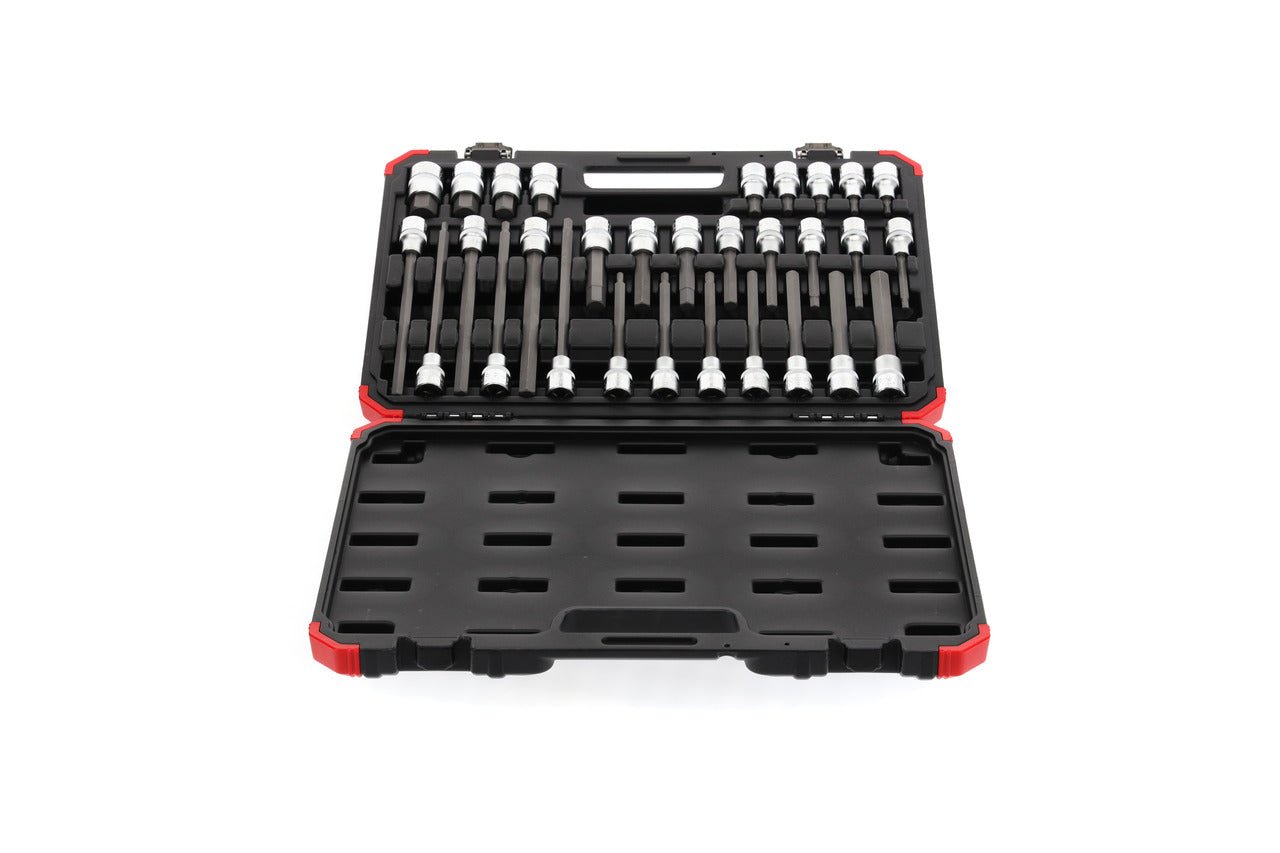 R68003030 - Juego de vasos destornilladores hexagonales de 1/2", 30 piezas - Ferrotecnia