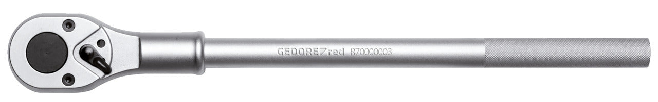 R70000003 - Carraca reversible 3/4", L=510 mm, ángulo de retorno 15° - Ferrotecnia