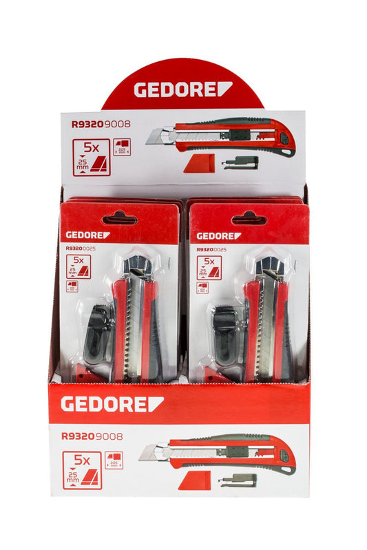R93209008 - Display de punto de venta con 8 cutters de 25mm - Ferrotecnia